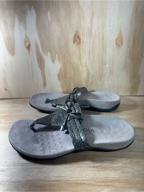 Vionic Amaya Metallic Sandals Women’s Size 7